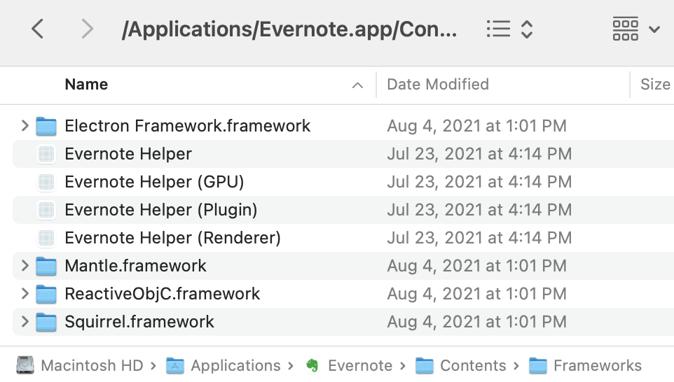 Evernote Electron