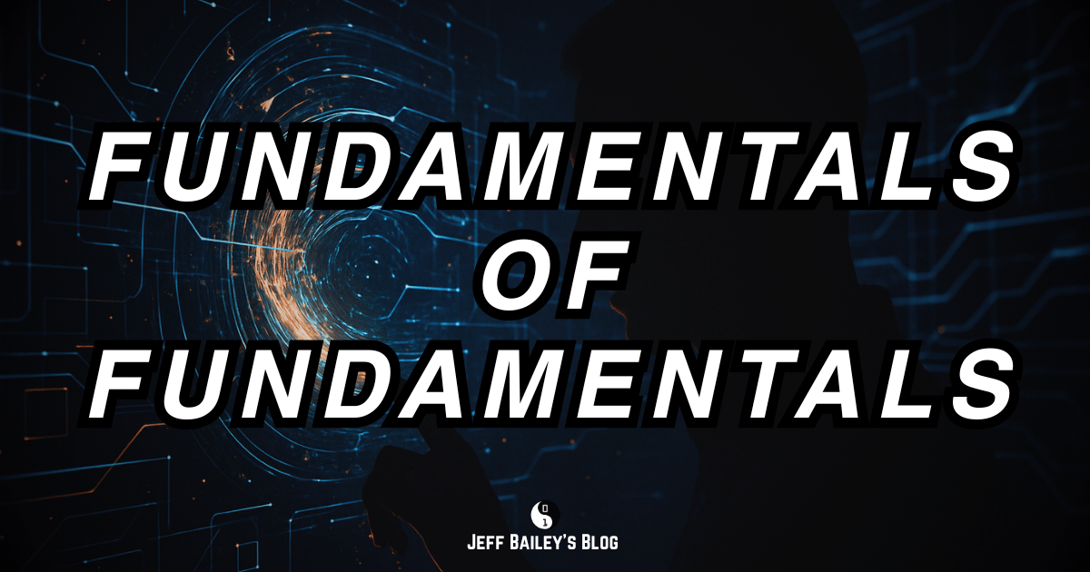 Cover: conceptual diagram showing fundamentals as a foundation with various technologies built on top