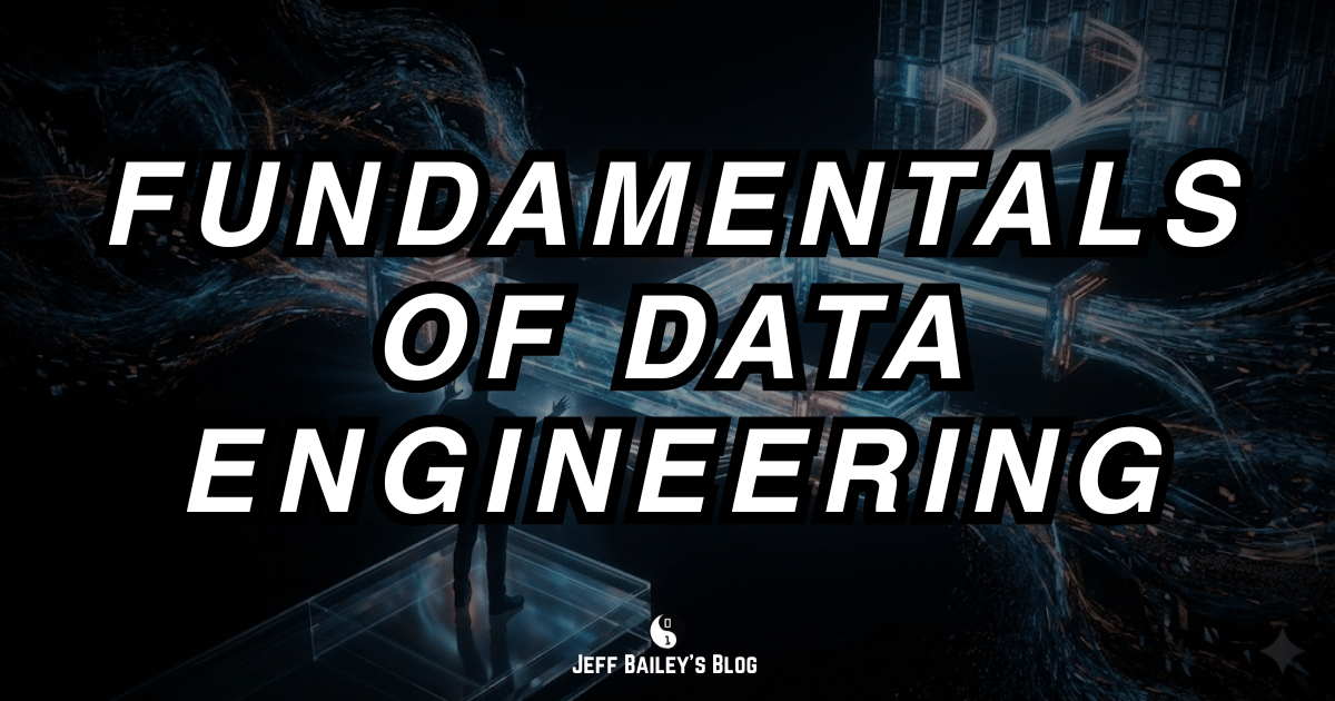 Abstract illustration of data flowing through pipeline stages (extract, transform, load, storage), symbolizing the data engineering workflow.