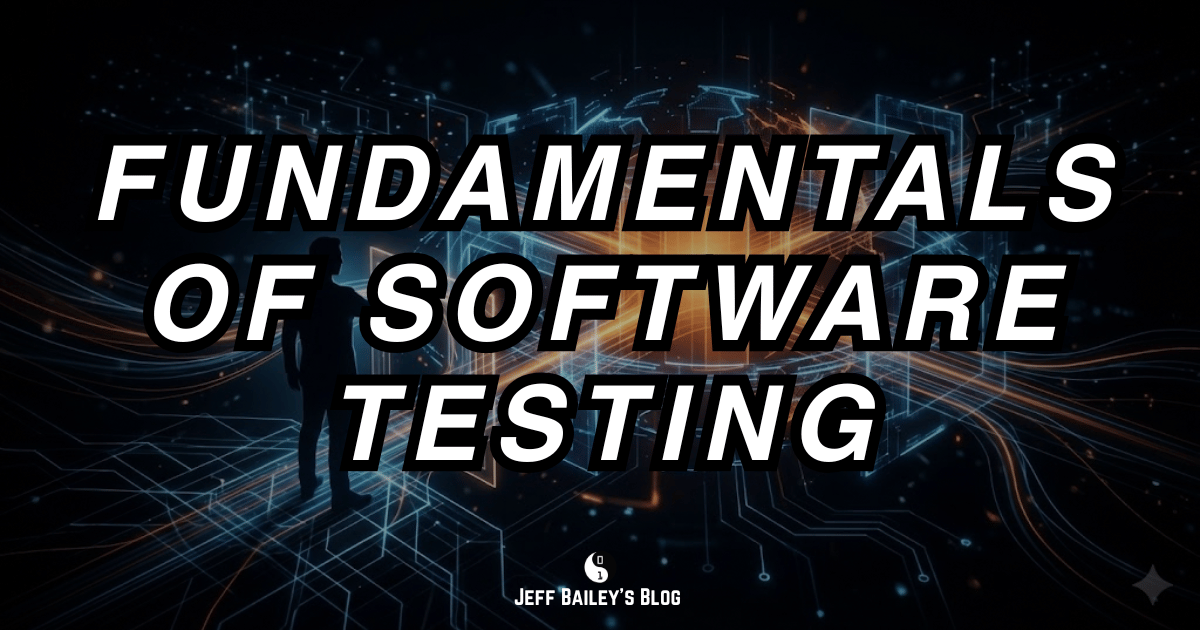 Abstract illustration showing test coverage, test types, and quality gates representing core software testing concepts.