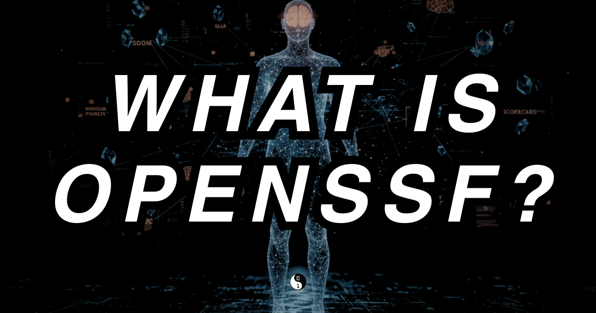 Diagram showing the OpenSSF standard and its relationship to other open source standards.