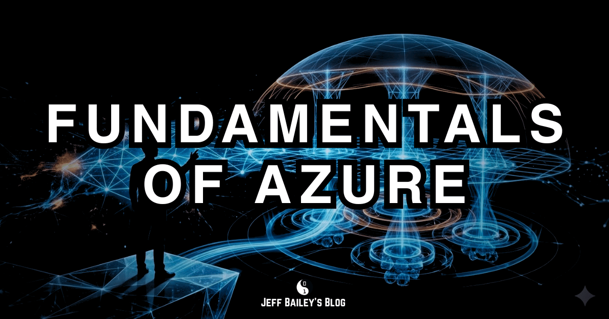 Diagram of Azure global infrastructure: regions, availability zones, and core services.