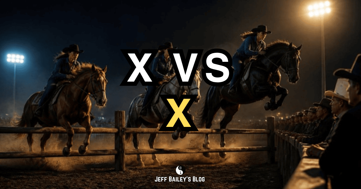 X vs X